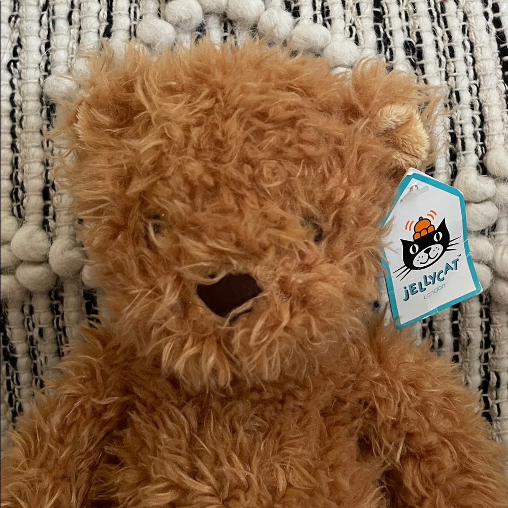 Jellycat Mumble Billie Bear Vintage Retired Hard to Find - Picture 4 of 10